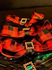 3 Plaid Hair Bows with Clip for Girls Hair Accessories Hair Bows