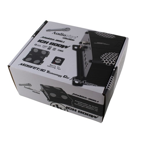 Audiopipe 800 W Monoblock 2 Ohm Klasse D Mini Verstärker APMOX-800.1 - Bild 5 von 5
