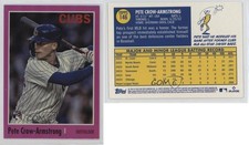 2024 Archives 1970 Topps Pink Foilboard Pete Crow-Armstrong #146 Rookie RC