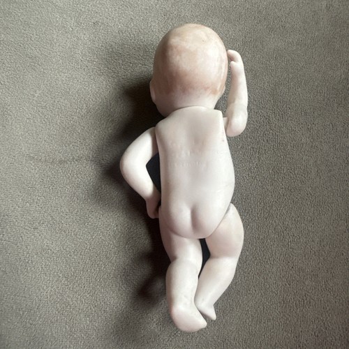 Bambola Grace S. Putnam Germany tutta bisque 5" snodata BYE-LO firmata vintage - Foto 14 di 16