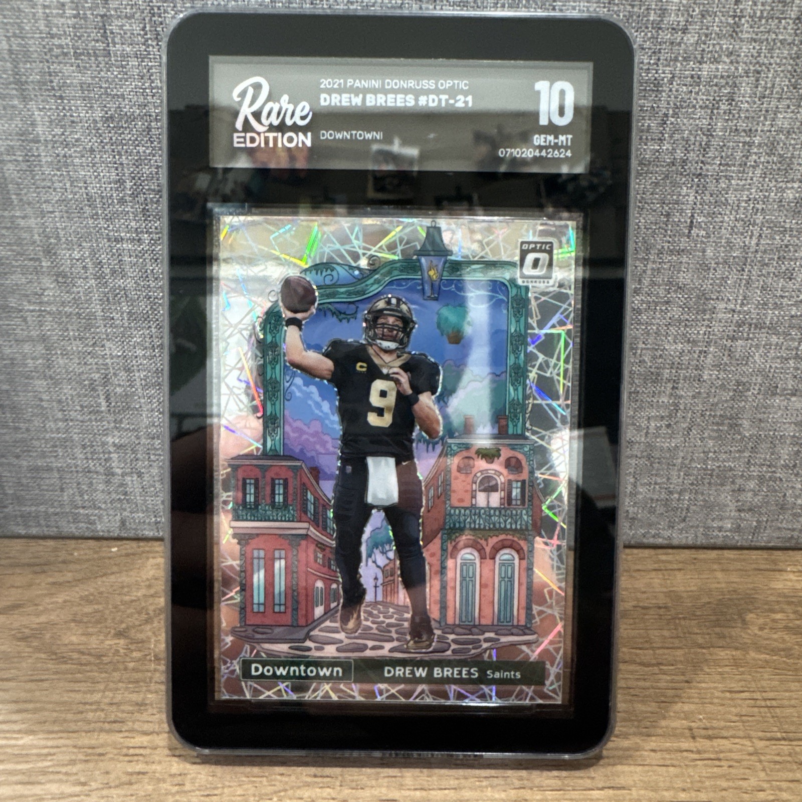 2021 Panini Donruss Optic - Downtown Drew Brees #DT-21 gem mt10