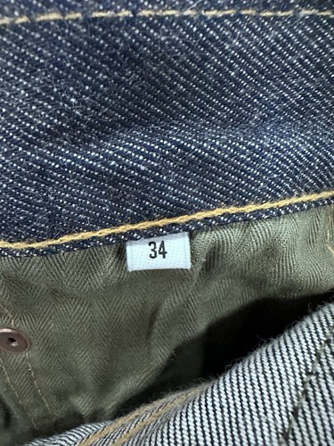 Glenn's Denim GD111 Slim Straight 13 Oz Selvedge Denim Jeans Gr. 34 (passt 32x33) - Bild 14 von 19