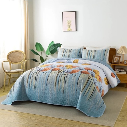 3xPCs Bedspread Coverlet Set-King/Queen/Double Size Coverlet Set (SYD Warehouse) - Bild 71 von 96