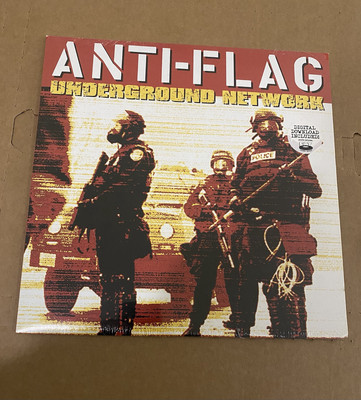 Anti-Flag - Underground Network LP - Black Vinyl 12''