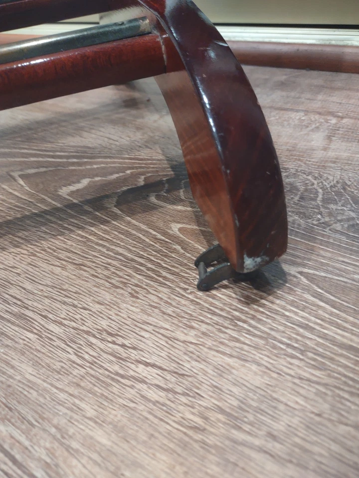 复古 Fratelli Reguitti 木制代客服装和鞋架 20 世纪 60 年代 — 第 4/4 张图片