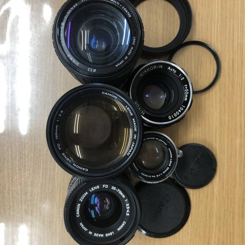 Canon Nikon Sigma Lens Set Of 5 G061B - Picture 5 of 9