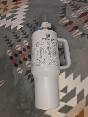 Stanley Cup 40oz Winterscape NEW Pale Stone Flowstate Tumbler Quencher H2.0 