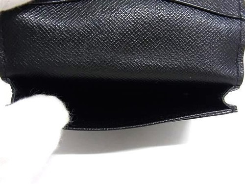 Louis Vuitton Card Case M56582 Black Epi Enveloppe Cartes de Visite UNISEX YK739 - Picture 4 of 5