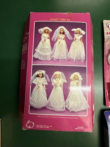 Vintage Totsy Flair & Fashion Corner Barbie Doll Bridal Wedding Lot Of 4 - New - Bild 5 von 9