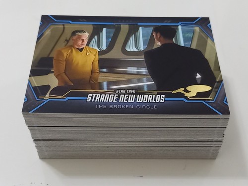 Star Trek Strange New Worlds Season 2- 60 Card "Gold Parallel" Basic/Base Set P1 - Picture 6 of 9