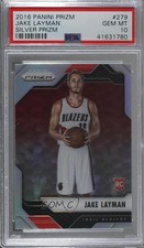 2016-17 Panini Prizm Silver Prizm Jake Layman #279 PSA 10 GEM MT Rookie RC