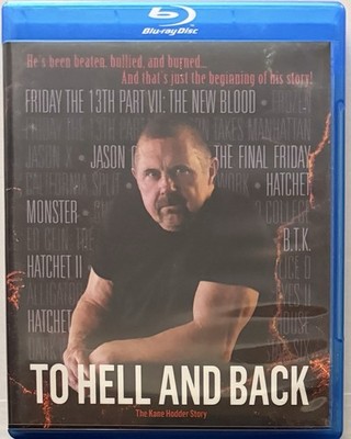 TO HELL AND BACK THE KANE HODDER STORY Blu-Ray/DVD Documentary FRIDAY 13TH Jason