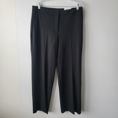 chico's women's Emme Wide-Leg Trouser Ponte Pants size 14R high waist