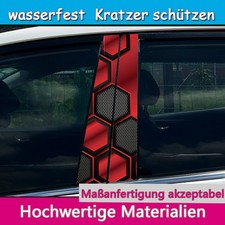 2 St&uuml;ck Lustiges Wabenloch Auto B S&auml;ulen Zentrum S&auml;ulen Abdeckung Aufkleber