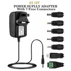 12V 2A 1000mA AC/DC 100-240V AC 50/60Hz UK Power Supply Adapter Charger Mains UK