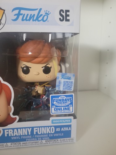 Funko Pop® | Avatar ☆Franny Funko as Azula☆ LE1500 I Funko Fundays 2025 - Picture 2 of 7