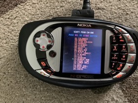 nokia n gage qd phone With SD Card, Battery And Charger