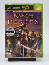 Kingdom Under Fire Heroes Microsoft Xbox 2005 Authentic BRAND NEW SEALED Rare