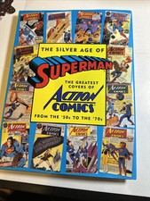 THE SILVER AGE OF SUPERMAN: THE GREATEST COVERS OF ACTION COMICS 50’s 70’s Book