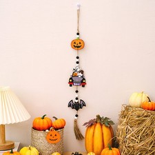 Halloween Wood Pendant Ornament Decoration for Pumpkin Home Party Hanging