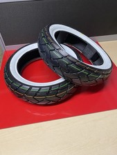 SCOMADI TL TT 50 125 200 SPORTS PERFORMANCE FRONT AND REAR WHITEWALL TYRES