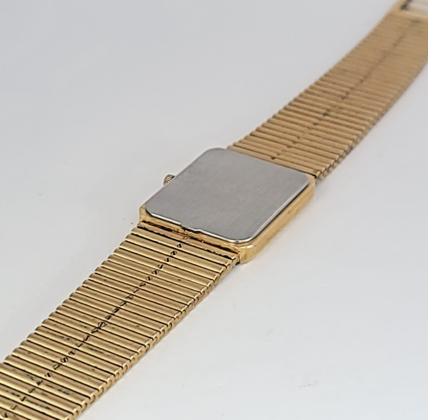 Wittnauer Quartz Gold Plated Rectangular Dress Wa… - image 5