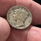 1935-s Silver Mercury Dime