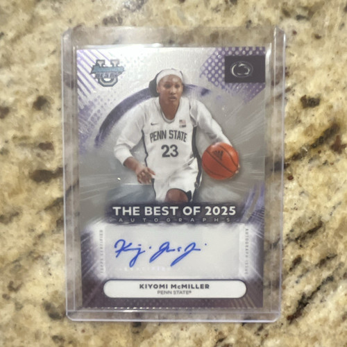 Kiyomi McMiller – 2025-26 Bowman University Best Basketball · Best of 2025 Autographs #BA-KM Kiyomi McMiller