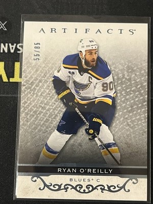 2021-22 Upper Deck Artifacts - Stars Ryan O'Reilly #142 Light Blue Steel /85