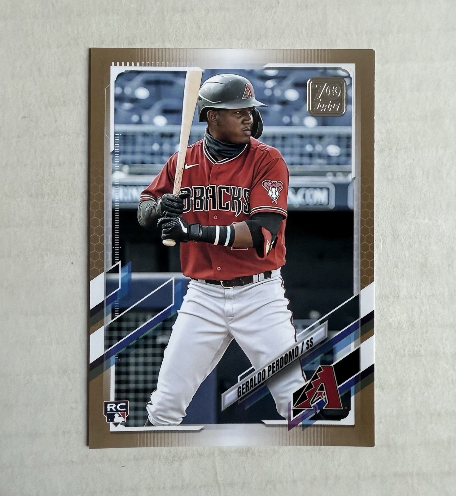 2021 Topps Update Geraldo Perdomo RC Gold /2021 US268 Diamondbacks