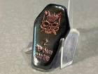 Reckless Metals 2 oz .999 Silver Coffin Skull Poured Bar #213 Hand Poured