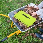  3 stücke Leaf Rake Stahl Rechen Praktische Rechenzubehör Gartenreinigung