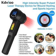 Super Pulsed Laser Therapy Device 905nm 808nm 660nm 305W for Dermatology Therapy