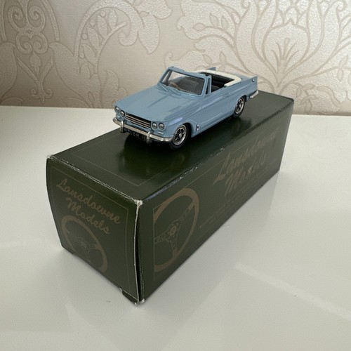 Lansdowne Models 1/43 Scale LDM19 - 1968 Triumph Vitesse Mk2 Top Down - Blue VGC - Picture 2 of 11