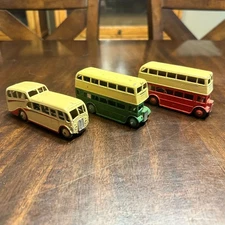 Vintage Dinky Toys London Bus Lot 29c Die Cast Metal Model