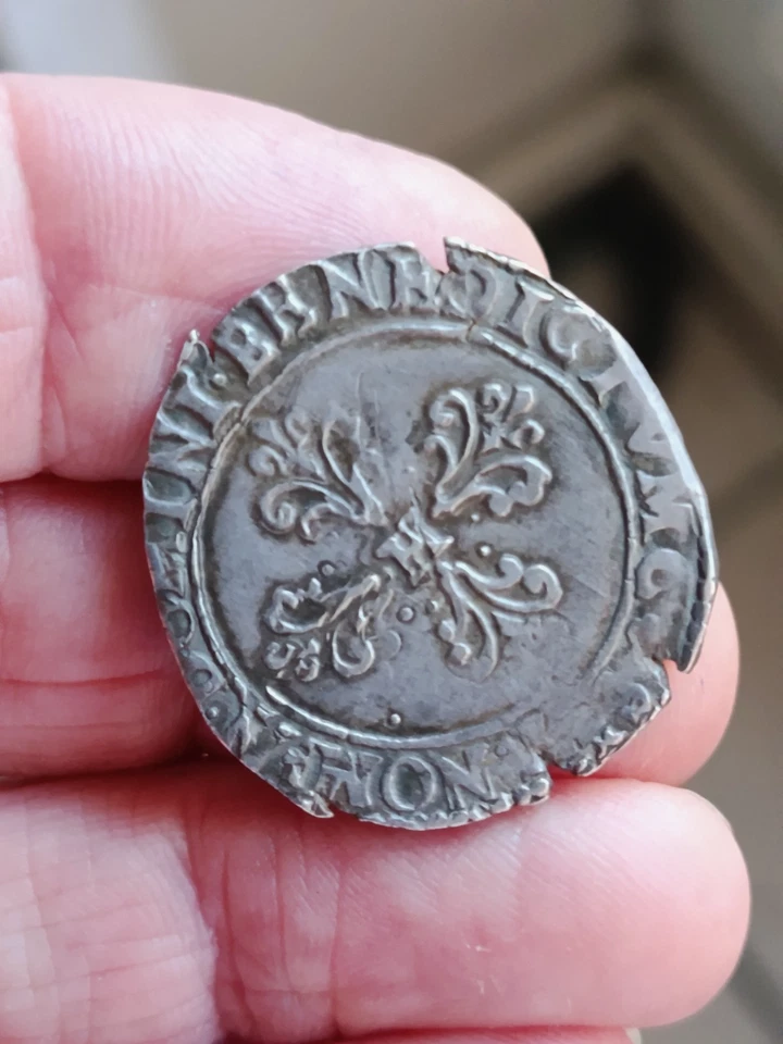 Henri III frappée par la ligue Catholique 1590 M - Photo 2/2
