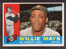 1960 Topps Set-Break #200 Willie Mays VG-VGEX (crease) *JAYSACE*