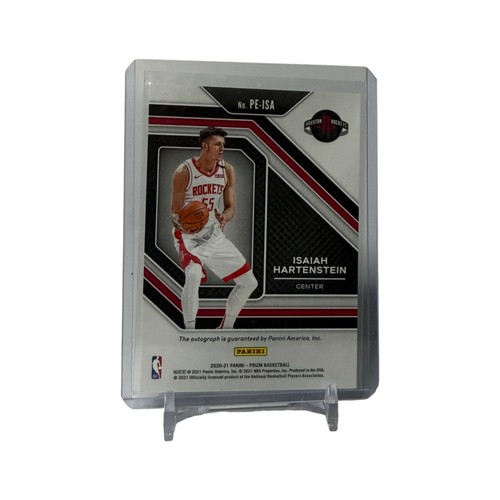 2020-21 Panini Prizm Penmanship Isaiah Hartenstein Auto Rockets #PE-ISA (AU) - Bild 2 von 2