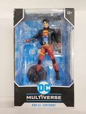 McFarlane Toys DC Multiverse Kon-El Superboy Action Figure  Scratched box