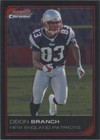 2006 Bowman Chrome Deion Branch #213