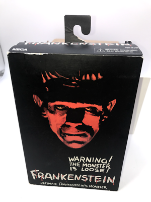 Neca 🔥Ultimate Frankenstein's Monster Action Figure B & W NEW