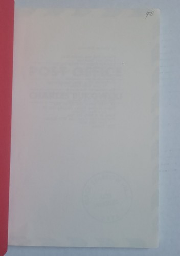 Bukowski, Charles Post Office A Novel - 4th Printing - Imagen 3 de 6