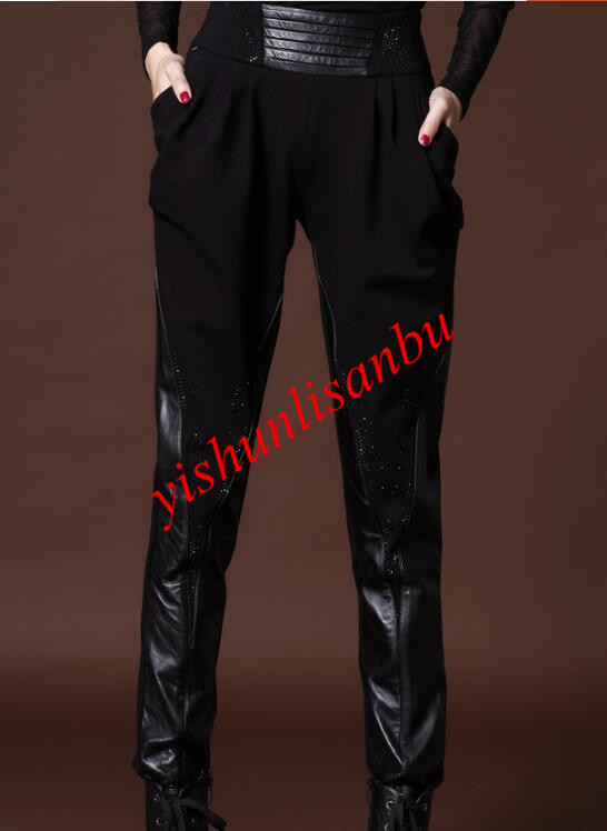 Classical Fashion Womens Loose High Waist Joint Casual Pants Outwear Pants New Classical Fashion Womens Loose High Waist Joint Casual Pants Outwear Pants New
