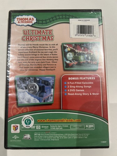 Thomas & Friends Ultimate Christmas (DVD, 2007) New Sealed - Bild 2 von 4