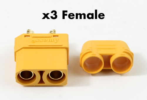*GENUINE AMASS XT90 & INSULATED CAPS* Male & Female Connectors/Plugs 12v 24v RC - Picture 14 of 20