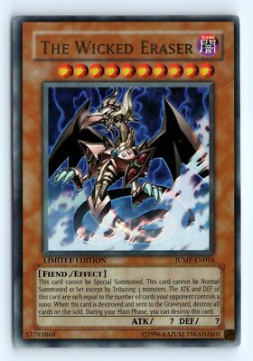 wicked god cards yugioh YuGiOh! Wicked Gods Cards - FULL SET - Eraser + Dreadroot + Avatar