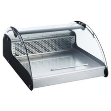 Omcan USA 43074 27" Countertop Curved Refrigerated Seafood Display Case