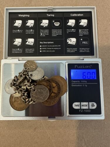 Coins of the World Charm Bracelet international coins - Picture 9 of 9