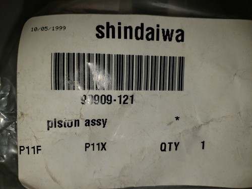Conjunto de pistón genuino Shindaiwa 99909-121 nuevo de lote antiguo - Imagen 2 de 4