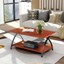 vahide cross legs nesting table with storage